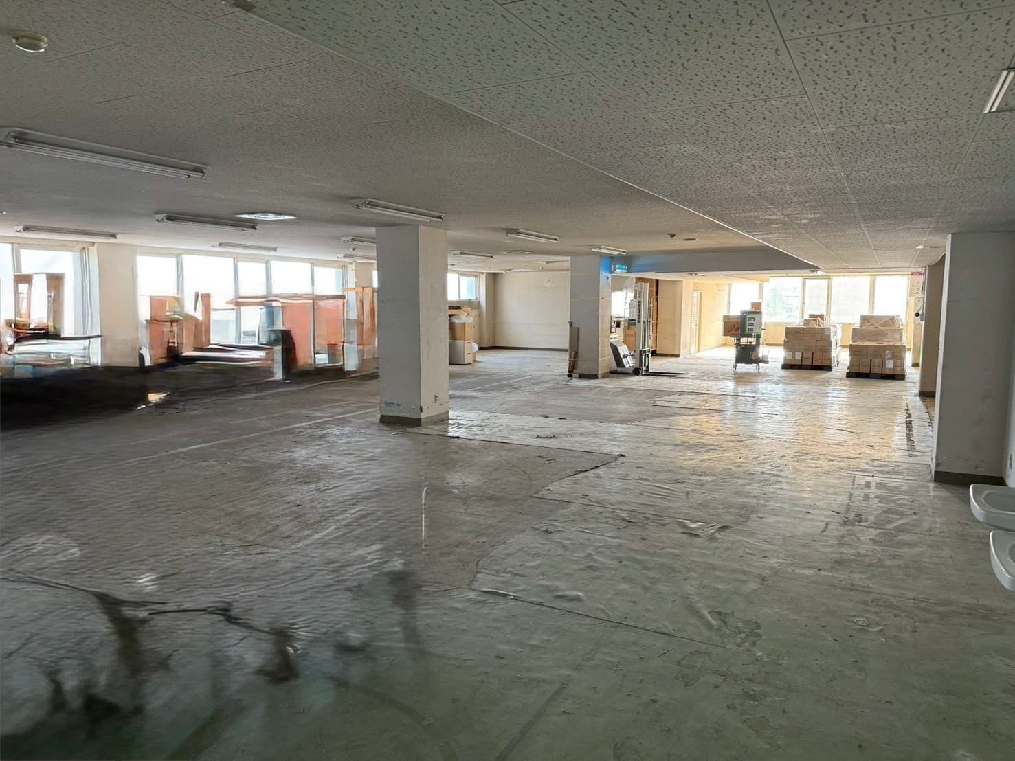 事例3:床面改修工事(京都府)—施工前